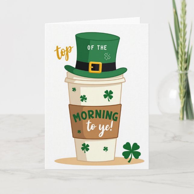 Tarjeta de café 'Mañana para ti' (Anverso)