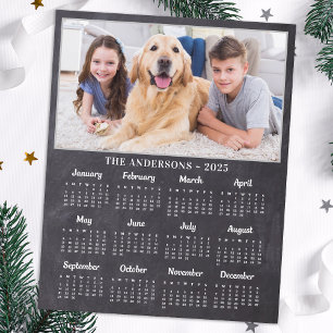 Tarjeta de calendario de presupuesto 2023 de foto