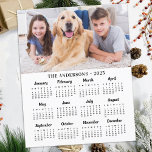 Tarjeta de calendario de presupuesto 2025 para Per<br><div class="desc">Cartas fotográficas del calendario anual 2025 - Envíe saludos de Año Nuevo o incluya en sus tarjetas de Navidad, estas tarjetas de calendario de fotos son perfectas como Navidades y tarjetas de Año Nuevo a la familia y amigos. Perfecto para resaltar o rodear fechas familiares especiales, aniversarios, cumpleaños y reuniones....</div>