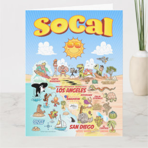 Tarjeta de California del Sur