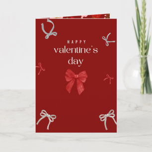 Tarjeta de Caligrafía del Día de San Valentín Colo
