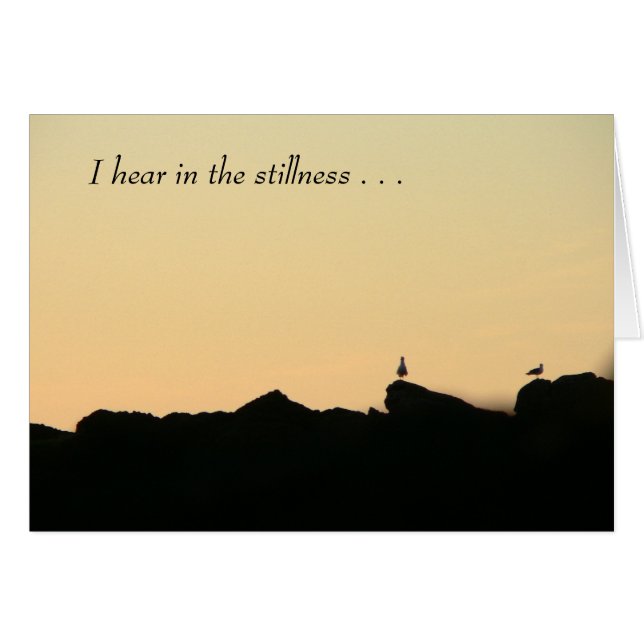 Tarjeta de calma (Anverso (Horizontal))