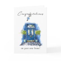 Tarjeta de Calurosa Bienvenida a Casa