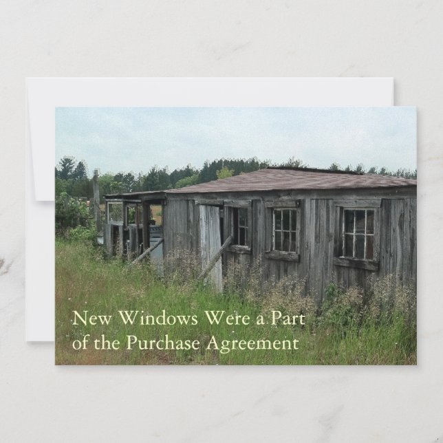 Tarjeta de cambio de dirección divertida privada:  (Anverso)