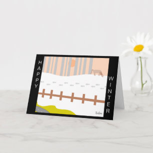 Tarjeta De camino a las Cataratas Sioux: en blanco