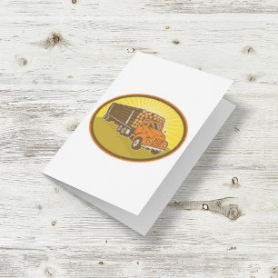 Tarjeta de camión de registro