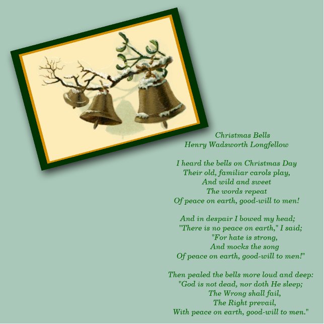 Tarjeta de campanas para Navidades de Longfellow (Subido por el creador)