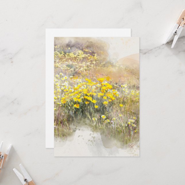 Tarjeta de campo de los Coppies (Anverso/Reverso In Situ)