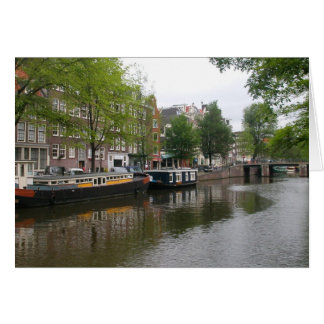 Tarjeta de Canal de Amsterdam