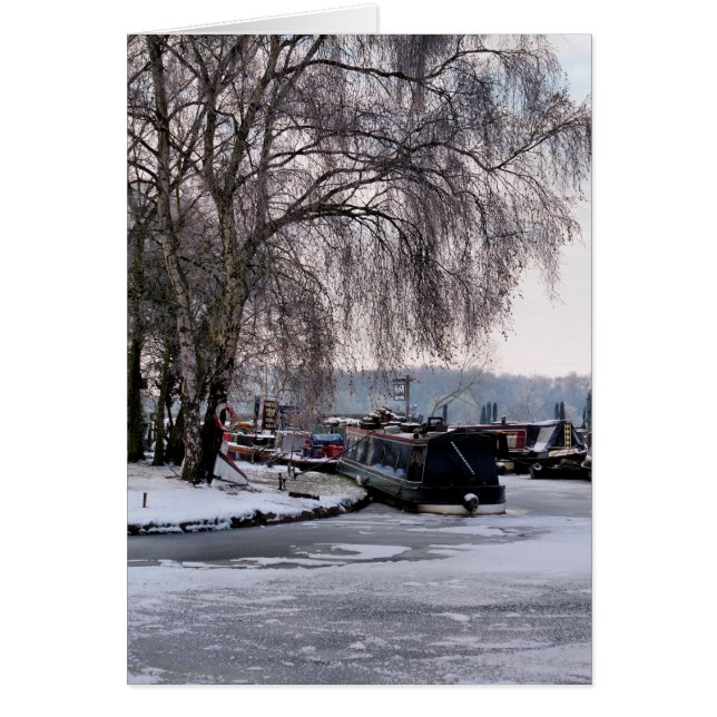 TARJETA DE CANAL DE INVIERNO (Frente)