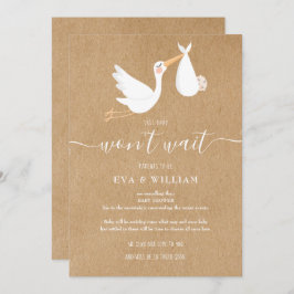 Tarjeta de cancelación de Baby Shower, Sprinkle