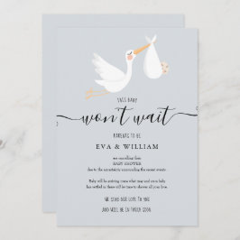 Tarjeta de cancelación de Baby Shower, Sprinkle