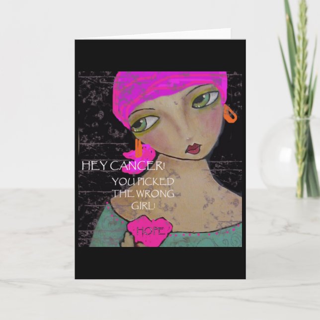 tarjeta de cáncer (Anverso)