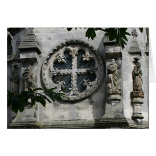Tarjeta de capilla de la Cruz de Amor Rosslyn