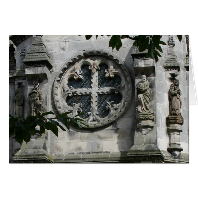 Tarjeta de capilla de la Cruz de Amor Rosslyn (Anverso (Horizontal))