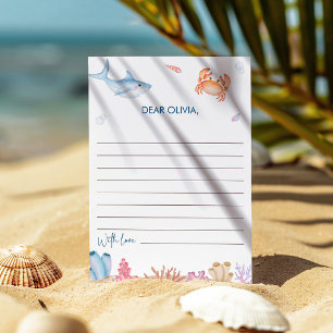 Tarjeta de cápsula del tiempo de cumpleaños 1º Baj