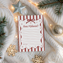 Tarjeta de cápsula del tiempo de invierno rojo