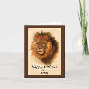 Tarjetas El Día Padre Del León 