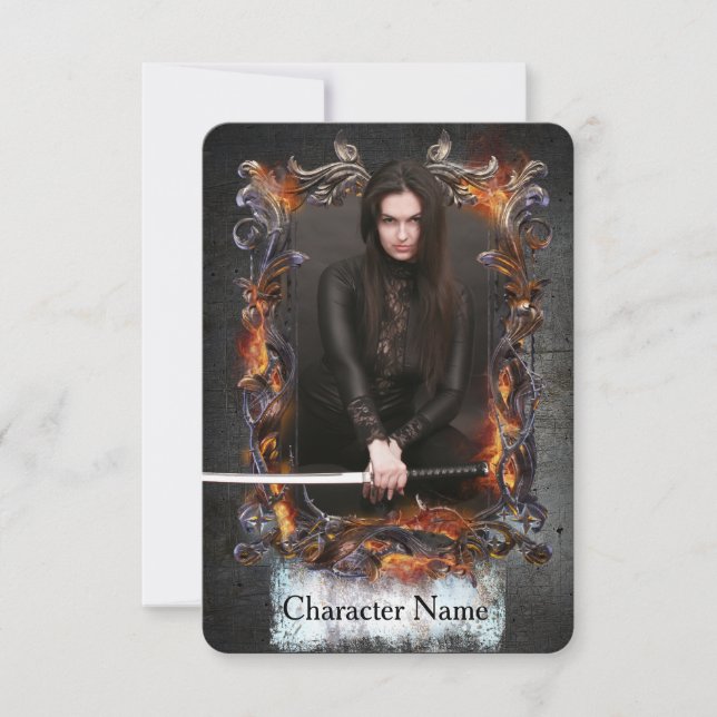 Tarjeta de caracteres RPG 2 (Anverso)