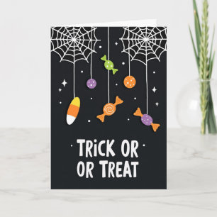 Tarjeta de Caramelo de Truco o Trato