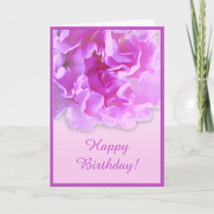 Tarjeta de Carnación de Fuchsia