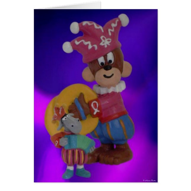 Tarjeta de carnaval (Frente)