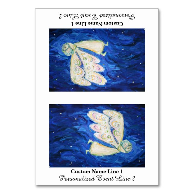 Tarjeta de carpas de la mesa Soul Angel (Anverso)