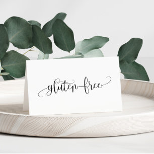 Tarjeta de carpas Gluten Free Table
