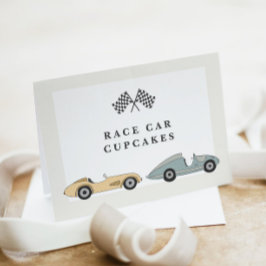 Tarjeta de carreras MAVERICK Cartas de comida tipo