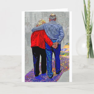 Tarjeta de carretera divertida