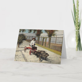 Tarjeta de Carro de Caimán