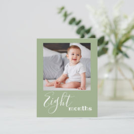 Tarjeta de carteles de cumpleaños inicial de foto 