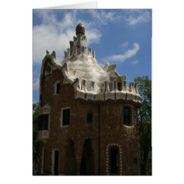 Tarjeta de casa de Gaudí