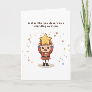 Tarjeta de Cascanueces 'Una estrella como tú' de P