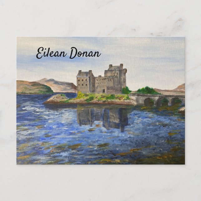 Tarjeta de Castillo Eilean Donan (Anverso)