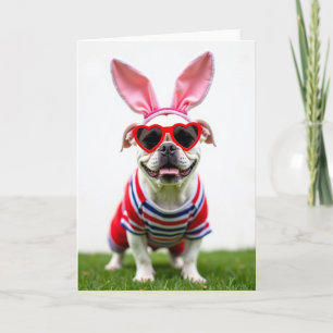 Tarjeta de Celebración Canina Alegre