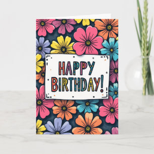 Tarjeta de Celebración Colorida