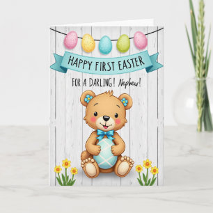Tarjeta de Celebración de Abrazos de Oso