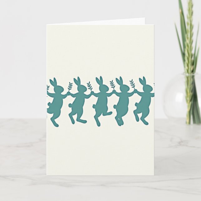 Tarjeta de Celebración de Amigo Bailarín (Anverso)