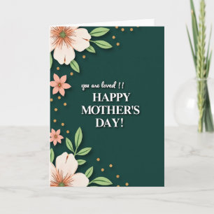 Tarjeta de Celebración de Amor Floral