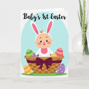 Tarjeta de Celebración de Bebé Alegre
