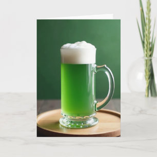 Tarjeta de Celebración de Bebida Esmeralda