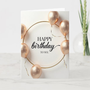 Tarjeta de Celebración de Champagne
