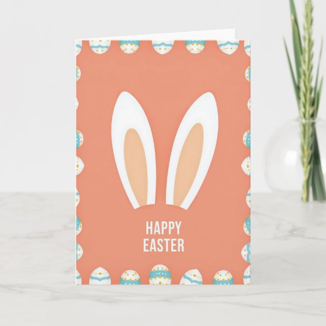 Tarjeta de Celebración de Fiesta de Primavera (Anverso)