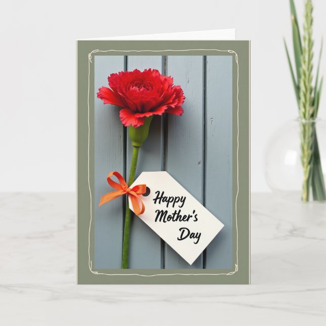 Tarjeta de Celebración de Flor de Planchada (Anverso)