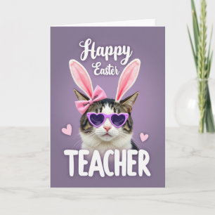 Tarjeta de Celebración de Gato Adorable