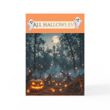 Tarjeta de Celebración de Halloween