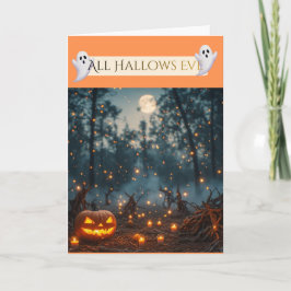 Tarjeta de Celebración de Halloween