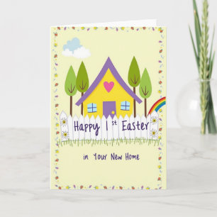 Tarjeta de Celebración de Hogar Feliz