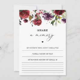 Tarjeta de Celebración de la Vida para Compartir u